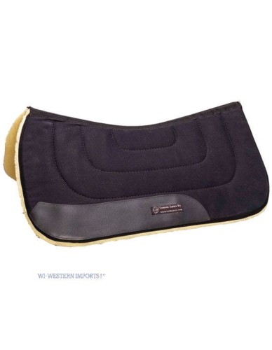 Pad western roboczy Western Imports — prosty wzór, fleece od spodu, do codziennych treningów i rajdów