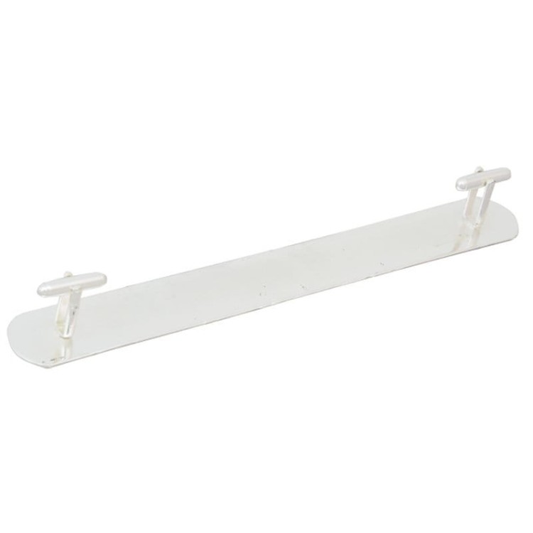 Przypinka startowa mocowana w dwóch punktach