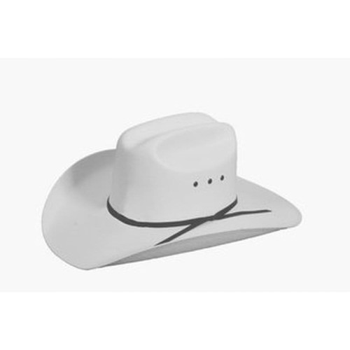 Kapelusz westernowy słomkowy klasyczny brick crown naturalny — czarny sznurkowy pasek, otwory wentylacyjne — HorsePassion.pl