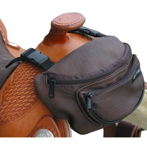 Mała sakwa na widelec siodła western — kompaktowa fork bag