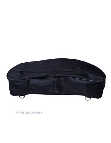 Sakwa typu banan do siodła western — montaż za siodłem, pojemna cantle bag