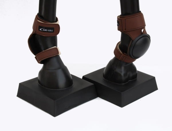 Ochraniacze Skid Boots Deluxe Lami‑Cell brązowe