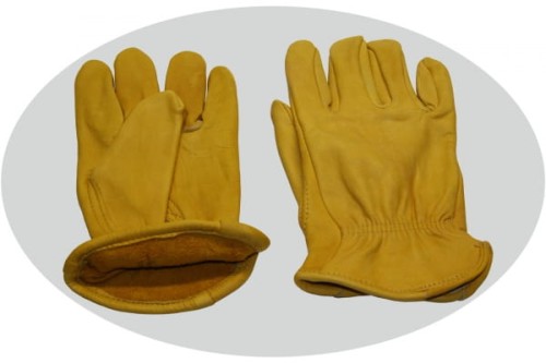 Rękawice kowbojskie skórzane — klasyczny model ranczerski — HorsePassion.pl