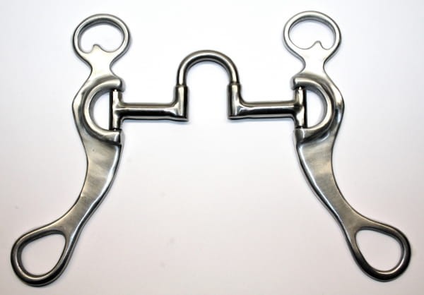 Czanka aluminiowa korekcyjna Equi 5" — aluminium czanki, wysoki port rdzewiejący, scroll hook górne ringi, teardrop dolne