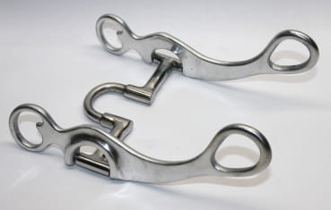 Detal złącza ścięgierz-czanka aluminium — widok mechanizmu i profilu czanki korekcyjnej Equi