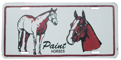 Szyld western PAINT HORSES