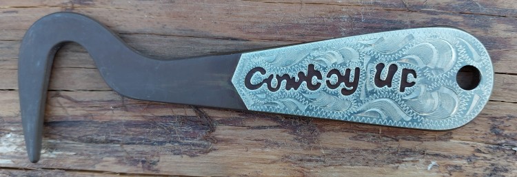 Kopystka do kopyt western COWBOY UP