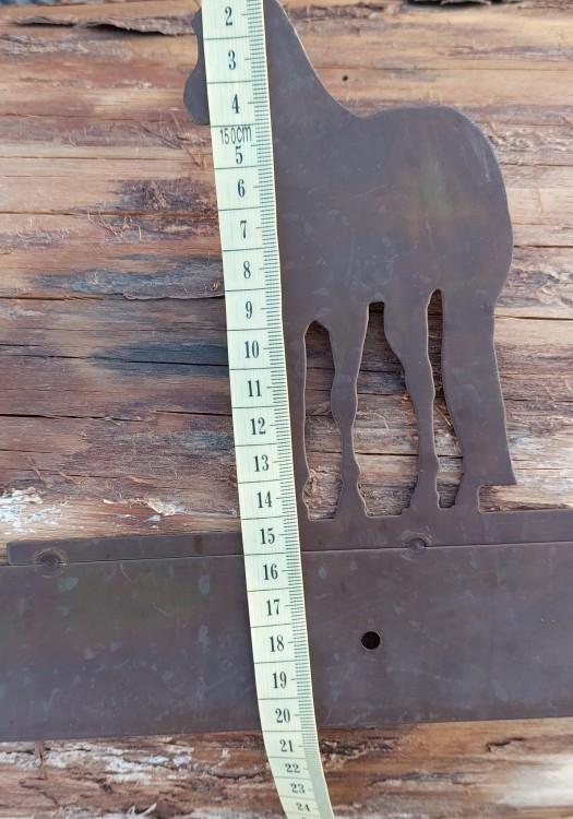 Napis WELCOME do stajni reining wymiary