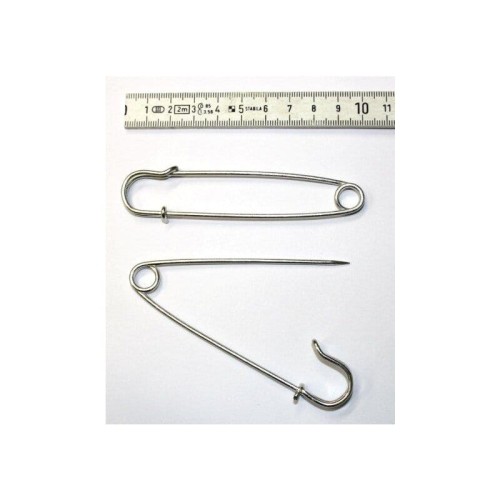 Agrafka do numerów startowych długa 10 cm