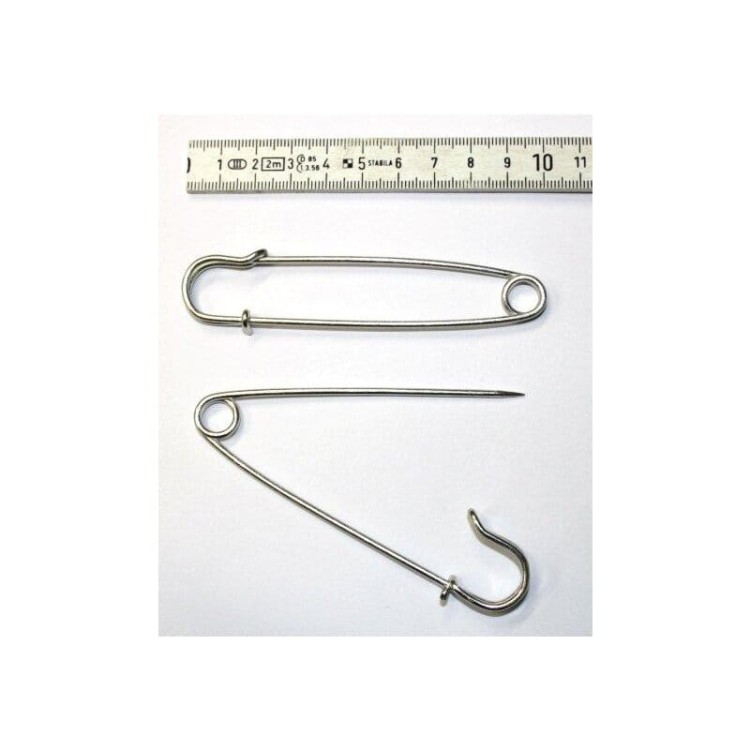 Agrafka do numerów startowych długa 10 cm