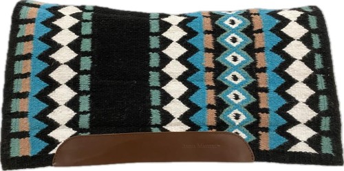 Pad Arena Masters — niebiesko‑turkusowy pad western pod siodło