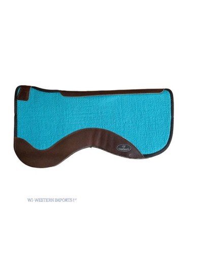 Pad filcowy roboczy deep cut away — pad western z filcu, wycięcie na kłąb