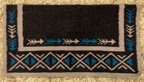 Kocyk typu showblanket jako element rzędu westernowego