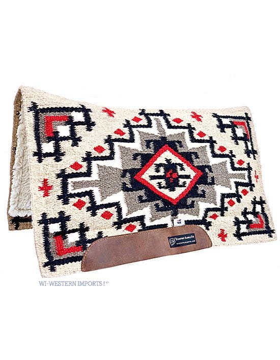 Phoenix Tan Cari Pad – pad western z wełnianym runem i wkładką CSF, kolor tan