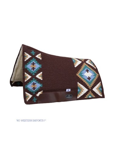 Pad western CSF Sonora czekoladowy — klasyczny pad pod siodło
