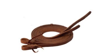 Wodze split rein Weaver ProTack Oiled Extra Heavy Harness 1/2 canyon rose western — HorsePassion.pl