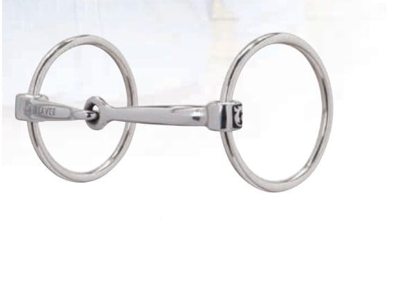 Snaffle Bit Weaver Sagebrush Jeremiah Watt 5" — loose ring ø7 cm stal lusterkowana, miedziana wkładka centralna