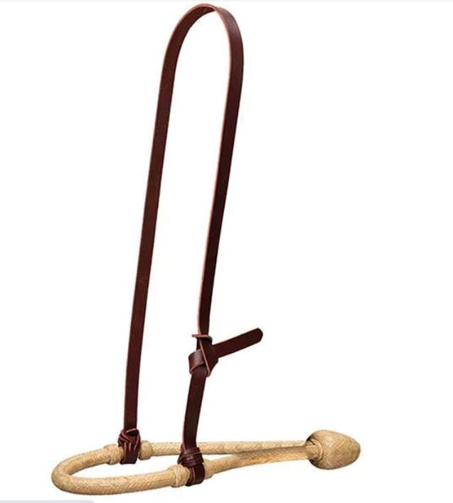 Ogłowie do bosalu Weaver skóra latigo hanger 5/8" westernowy — HorsePassion.pl