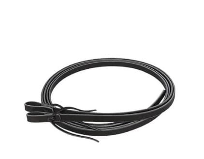 Wodze western czarne harness 5/8 split reins Western Imports 230 cm — HorsePassion.pl