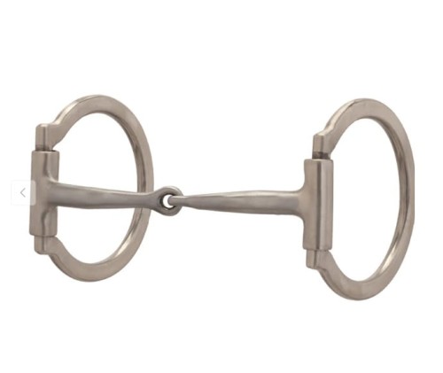 Wędzidło western Weaver D-Ring Sweet Iron Snaffle Bit 5" - gładki ścięgierz łagodne treningowe