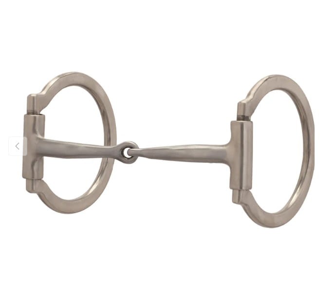 Wędzidło western Weaver D-Ring Sweet Iron Snaffle Bit 5" - gładki ścięgierz łagodne treningowe