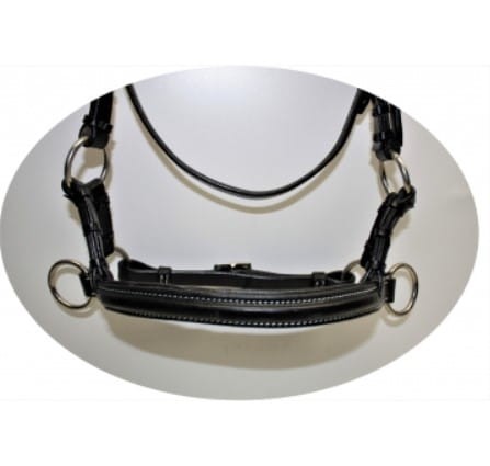 Sidepull Equi SOFT czarny widok boczny regulacja COB — HorsePassion.pl