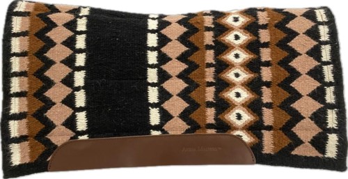 Pad western Arena Masters Show-Pad diamonds czarno-brązowy