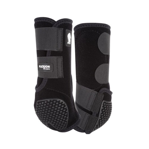 Ochraniacze Classic Equine Flexion czarne FRONT