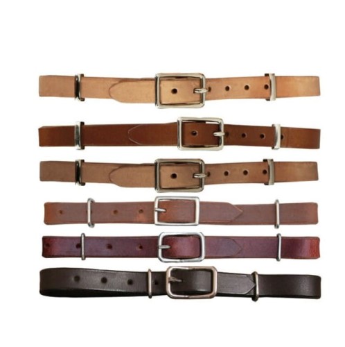 Seria pasków pod czankę w 6 kolorach — natural tan, kasztan, honey, dark brown, burgundy, czarny