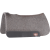 Pad western Classic Equine 100% Wool Felt 1 cal — widok z góry, filc wełniany prasowany szary