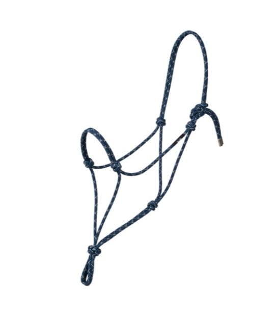 Kantar sznurkowy Weaver Silvertip No. 95 granatowo-srebrny — HorsePassion.pl