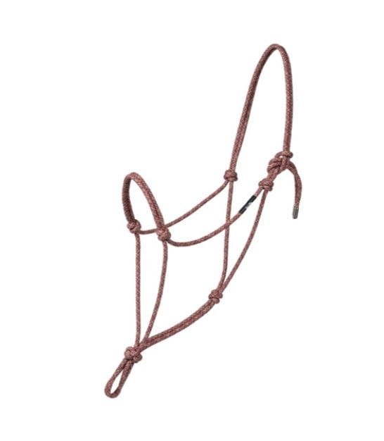 Kantar sznurkowy Weaver Silvertip No. 95 bordowo-beżowy — HorsePassion.pl