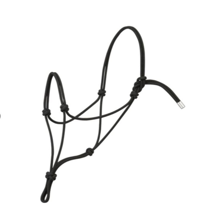 Kantar sznurkowy Weaver Silvertip No. 95 czarny — HorsePassion.pl