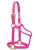 Kantar stajenny Weaver Original hot pink — 1" nylon triple-ply, mosiądz — HorsePassion.pl