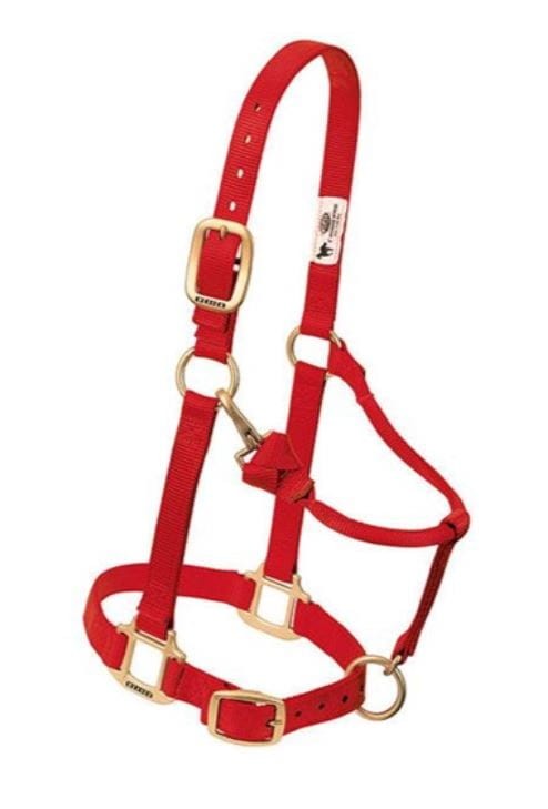 Kantar stajenny Weaver Original czerwony — HorsePassion.pl