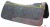 Filcowy pad westernowy Arena Masters szary — schemat wymiarów 43×79 cm — HorsePassion.pl